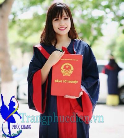May áo cử nhân sinh viên