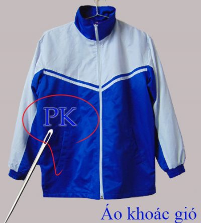 Chuyên may áo gió học sinh
