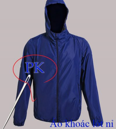 Áo khoác gió may mũ