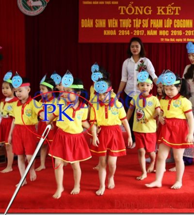 Đồng phục áo cotton mầm non