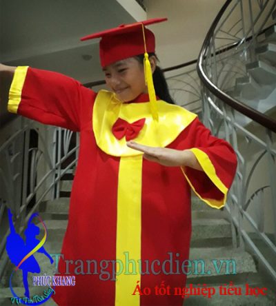 Lễ phục cử nhân tiểu học giá rẻ