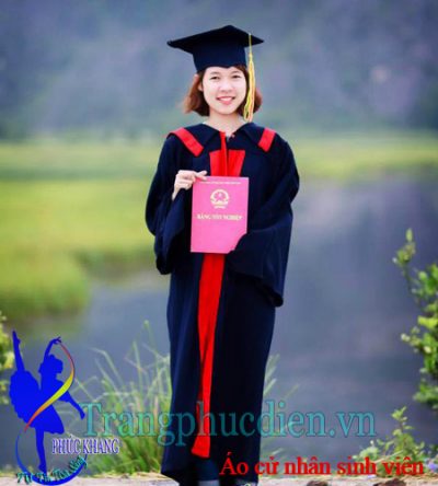 Xưởng may bán buôn áo cử nhân sinh viên