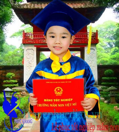 thiết kế và may bán buôn áo tốt nghiệp trẻ em