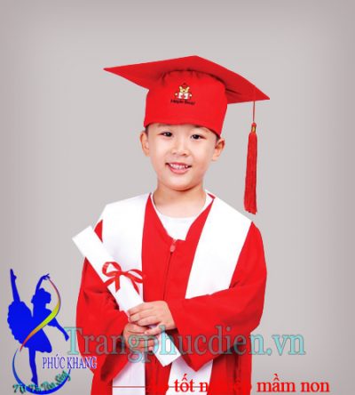 Đồng phục áo mũ trạng nguyên trẻ em