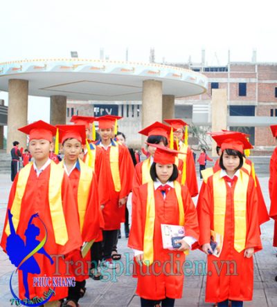 Lễ phục tốt nghiệp cấp 2