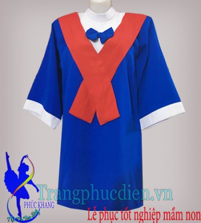 May áo mũ cử nhân lớp mầm