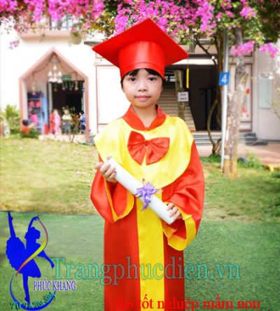 Trang phục tổng kết ra trường mầm non